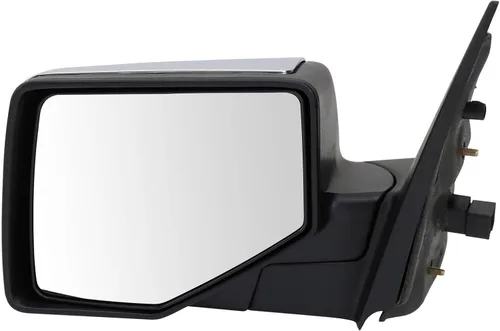 Vista 149 de TRQ Espejo plegable con calefacción eléctrica del lado del conductor con indicador de punto ciego pintura a juego negro liso compatible con Kia