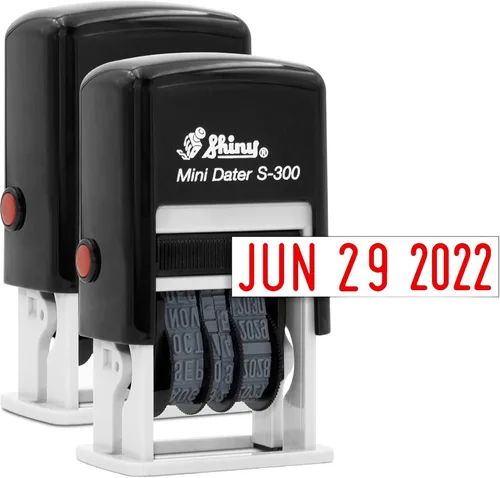 Vista 11 de Rubber Stamp Creation S-300 Fecha Sello - Negro