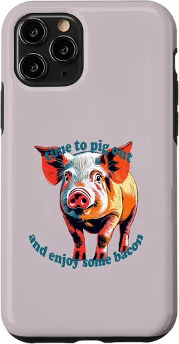 Vista 10 de iPhone 15 Time To Pig Out on National Pig Day Case