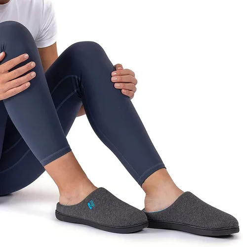 Vista 5 de RockDove Pantuflas originales de espuma viscoelástica bicolor para mujer, 5-12