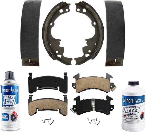 Vista 24 de Detroit Axle - Pastillas de freno para Avalanche Express Suburban Savana Yukon XL 1500 Chevy Tahoe GMC Cadillac Escalade, Pastillas de freno