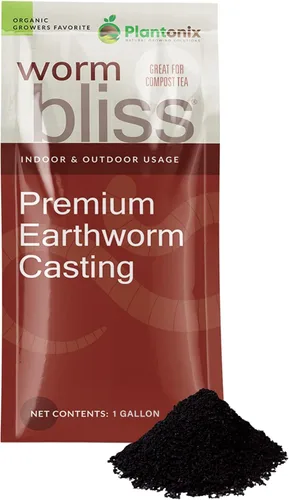 Vista 13 de Char Bliss (1 cuarto de galón) - Biochar orgánico para plantas - Enmienda orgánica del suelo de biochar con certificación OMRI - Carbón hortícola