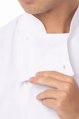 Vista 5 de Chef Works Monza Executive Chef Coat para hombre