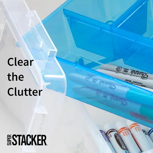 Vista 7 de Advantus Super Stacker índice Box, El color puede variar
