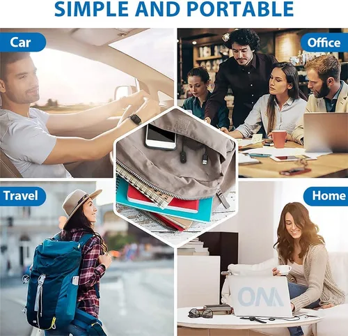 Vista 7 de Cargador compatible con Amazfit Bip 5/Bip 5 Unidad/Bip 3/Bip 3 Pro/GTS 4 Mini/Active/GTS 2/GTR Mini/GTS 2 Mini Smartwatch Reemplazo USB Cradle Cable