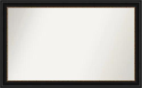 Vista 53 de Amanti Art Espejo personalizado, gran espejo de baño estrecho, espejo de pared o espejo de tocador de baño sobre el fregadero (24 x 24 pulgadas)