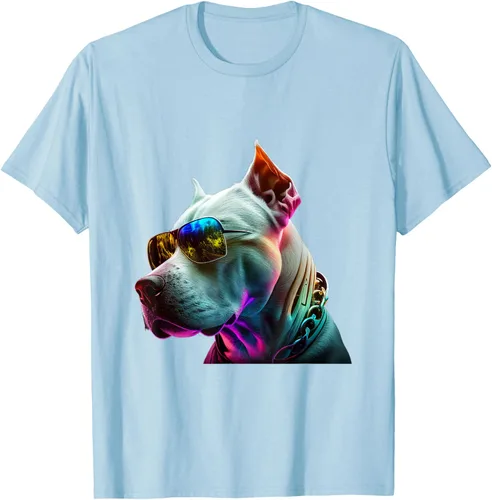 Vista 83 de Dogo Argentino Dogs Dogo Argentinos Camiseta, Negro