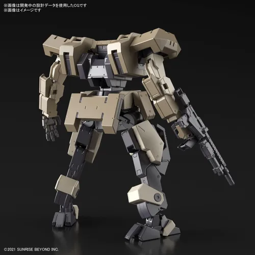 Vista 2 de Bandai Hobby - AMAIM Warrior at the Borderline - #09 Jo Hound HG 1/72 Model Kit