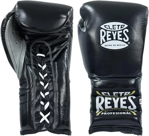 Vista 15 de CLETO REYES Traditional Professional-Grade Boxing Gloves with Laces for Training, Sparring and Heavy Punching Bags for Men and Women, MMA