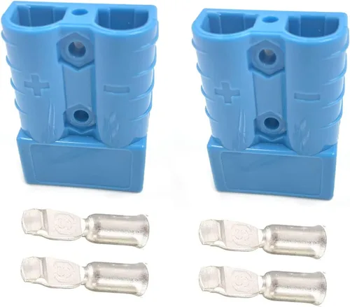 Vista 7 de daier Kit de conector rápido de batería de 2 piezas, enchufe de 50 A, conectar desconectar el remolque del cabrestante