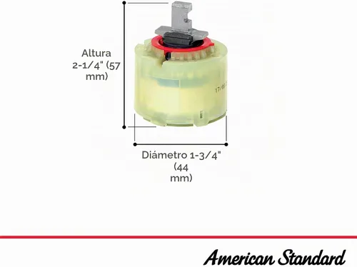 Vista 6 de American Standard 023529-0070A Cartucho, Plástico/cerámica