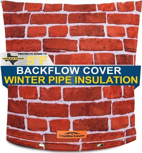 Vista 22 de Cubierta para prevención de reflujo aislada (5˚F) con tela gruesa de 7 capas, 14" de ancho x 18" de alto con capa de papel de aluminio cubierta