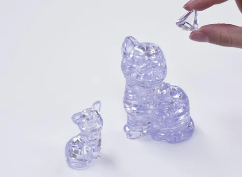 Vista 5 de Beverly Crystal Puzzle - Gato (importación de Japón)