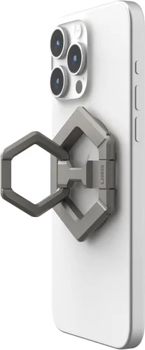 Vista 6 de UAG Soporte magnético para anillo de teléfono, compatible con MagSafe Agarre de anillo de dedo de metal, rotación 360, soporte ajustable, sujeción