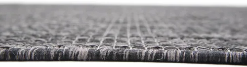Vista 8 de Unique Loom Collection Alfombra de Área Tejido Plano Casual Transicional Sólida Jaspeada para Interiores/Exteriores