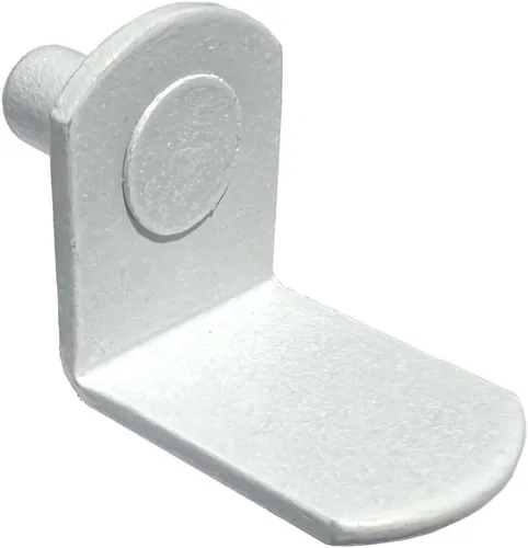 Vista 7 de Juego de 25 clavijas de soporte estilo soporte para gabinete de 0.197 in Clips en "L" para cocina y estantería Latón antiguo