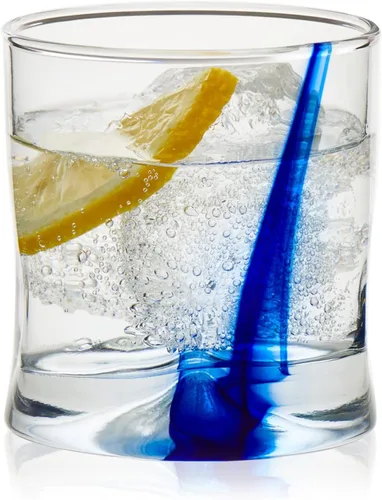 Vista 7 de Libbey Ascent Black Ribbon Rocks Vasos, 13 onzas, juego de 8