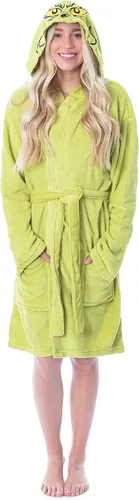 Vista 4 de Dr. Seuss Disfraz de personaje de The Grinch Who Stole Christmas para adulto