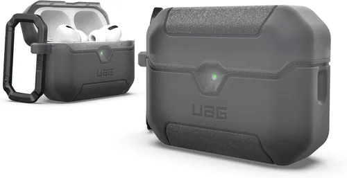 Vista 11 de UAG Scout - Funda para AirPods Pro 3 Gen 2025, con mosquetón, color negro Protección resistente, prueba de caídas de grado militar, cierre seguro