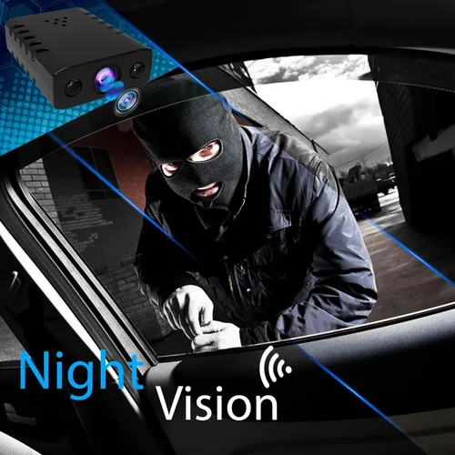 Vista 5 de Cámara de batería inalámbrica WiFi más pequeña, cámara de seguridad HD1080P, monitor portátil para bebé, cámara de niñera con grabación de video