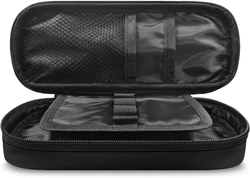 Vista 3 de Estuche para lápices de caballo con bandera estadounidense para adultos y niños, bolsa de lápices estética de gran capacidad, portalápices portátil