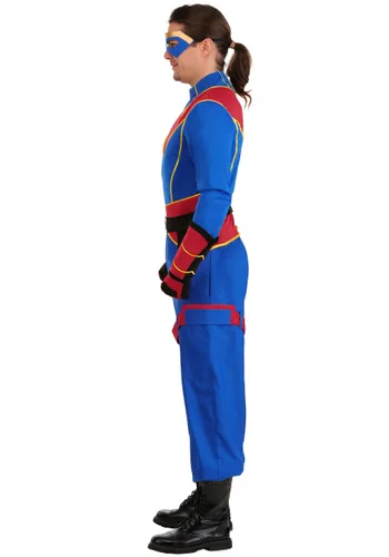 Vista 3 de Disfraz de Capitán Man para Hombre de Henry Danger de Nickelodeon Multicolor