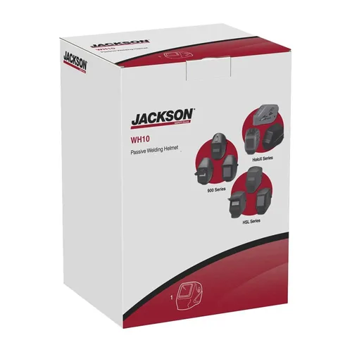 Vista 9 de JACKSON SAFETY - Casco de soldadura pasiva, negro, Negro, 1