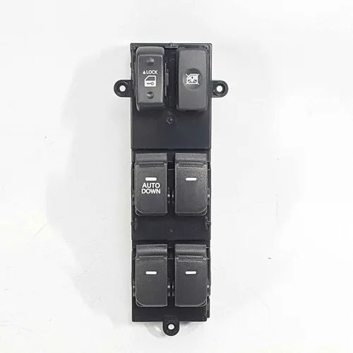 Vista 2 de Interruptor principal de ventana eléctrica OEM 93570-2K010WK original – Auto Down Only / 935702K010WK para KIA Soul 2011-2013