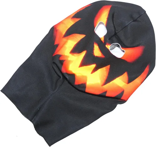 Vista 5 de AXBXCX - Máscara de forro polar de poliéster para disfraz de Halloween