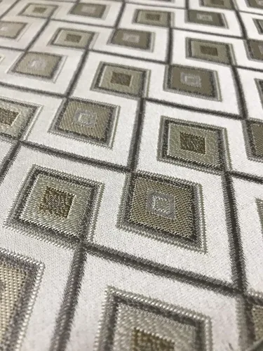 Vista 3 de Lujosa tela de jacquard de alta calidad para tapicería, tratamientos de ventanas, manualidades, ancho de 54 pulgadas, tela de The Yard (dorado)