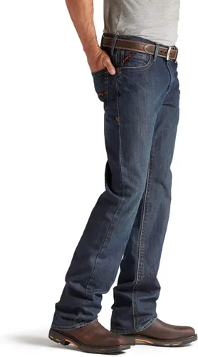 Vista 3 de ARIAT Men's Flame Resistant M4 Low Rise Boot Cut Jean