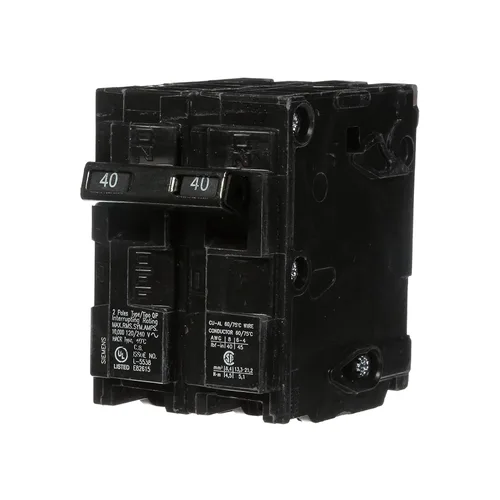 Vista 7 de Disyuntor Q220 tipo QP de doble polo de 20 amperios