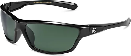 Nitrogen Gafas de sol deportivas polarizadas envolventes para hombres y mujeres, UV400, para conducir, pescar, correr, gafas de sol