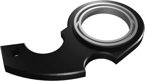 Vista 2 de Karambit - Llavero giratorio para ansiedad, llavero giratorio para ansiedad, llavero novedoso, llavero portátil (negro)