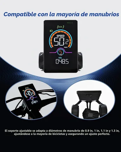 Vista 5 de Pantalla Ebike M5C-2 (BLE)