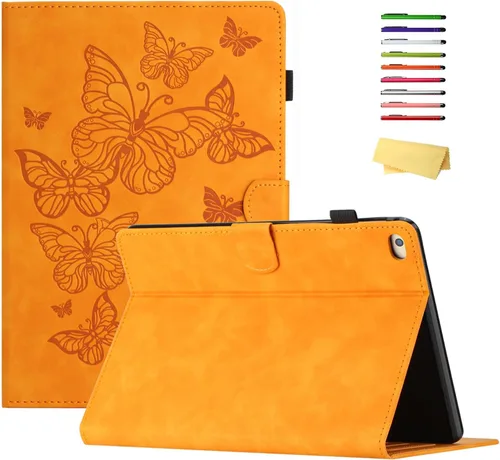 Vista 16 de Funda para iPad de 6ª/5ª generación de 9.7 pulgadas 2018/2017, para iPad Air 2/Air 1 con soporte, soporte para lápices, bolsillo