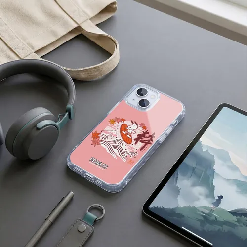 Vista 229 de Carcasa de gel para iPhone 7 Plus/iPhone 8 Plus, diseño de Snoopy Oriental de Peanuts, Badges