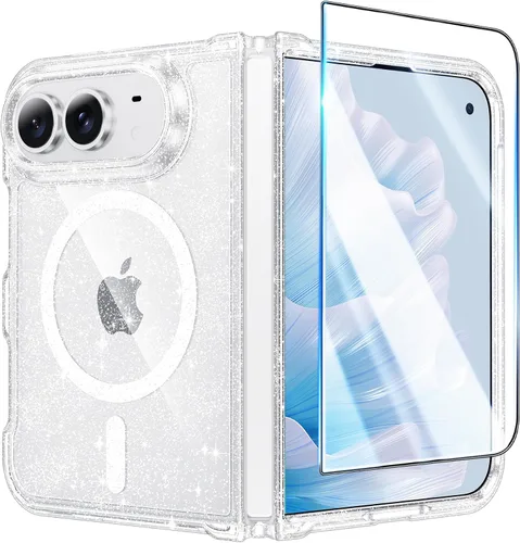 Vista 49 de FNTCASE Funda magnética para Samsung Galaxy Z Fold 7 con protección de bisagra A B-Clear