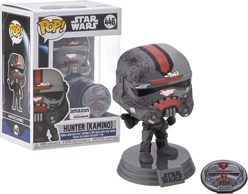 Vista 11 de Funko Pop! Star Wars: A Través de la Galaxia - Crosshair con Pin, Exclusivo de Amazon