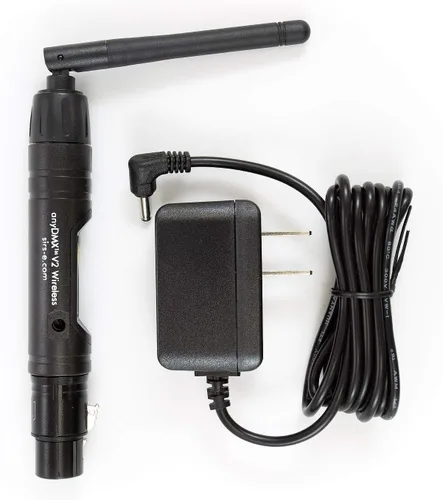 Vista 5 de SIRS-E anyDMX V2 Wireless DMX Receiver (Transceiver) Lighting Control DMX512 anyDMX V2 Female 5 Pin XLR