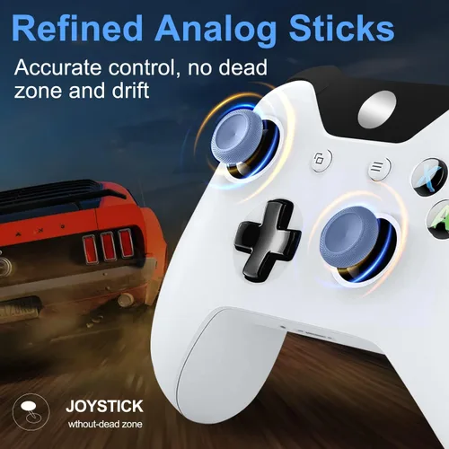 Vista 4 de Para control Xbox, controlador inalámbrico para Xbox One, Xbox Series X&S, Xbox One X&S, Windows PC, Xbox PC y Xbox Game Controller con conector