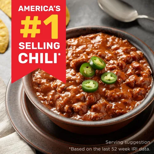 Vista 7 de HORMEL Angus Beef Chili with Beans, 14 oz (Pack of 12)