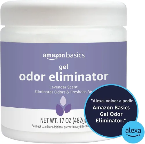 Vista 7 de Amazon Basics Gel Eliminador de Olor, Carbón Activado, Lavanda, 17 Onzas, Paquete de 1