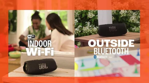 Vista 4 de JBL Charge 5 - Altavoz inalámbrico portátil con Wi-Fi (renovado)