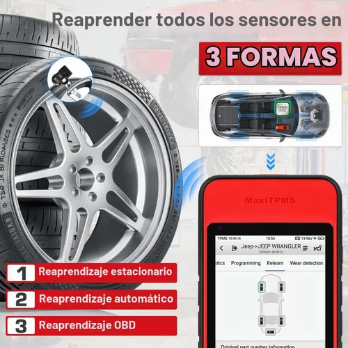 Vista 4 de Autel MaxiTPMS ITS600 (E) Herramienta de programación TPMS, 2026 Funciones completas de TPMS como ITS600 Pro Up de TS508WF/ MK808S-TS/ TS900