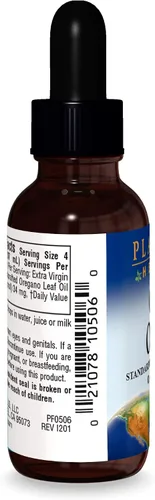 Vista 3 de Planetary Herbals Suplemento de hierbas de aceite de orégano, 5 onzas líquidas