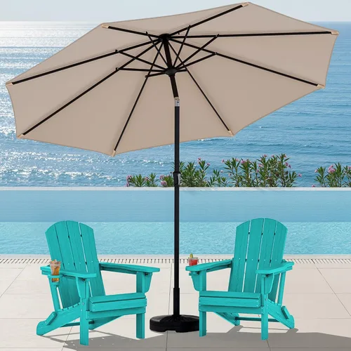 Vista 26 de SERWALL Silla Adirondack plegable ajustable, silla Adirondack reclinable con 3 posiciones reclinables, HDPE para todo tipo de clima, Adirondack