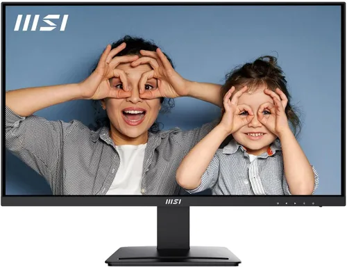 Vista 9 de MSI PRO MP271A E2 - Monitor de 27 pulgadas IPS 1920 x 1080 (FHD) para juegos y oficina, 120Hz, Free-Sync, HDMI, DisplayPort, Puerto VGA, Montaje