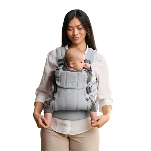 Vista 15 de BabyBjörn Portabebés Harmony, Antracita, Malla 3D Portabebés ergonómico 3-en-1; Posiciones soportadas para recién nacido, boca dentro, boca fuera