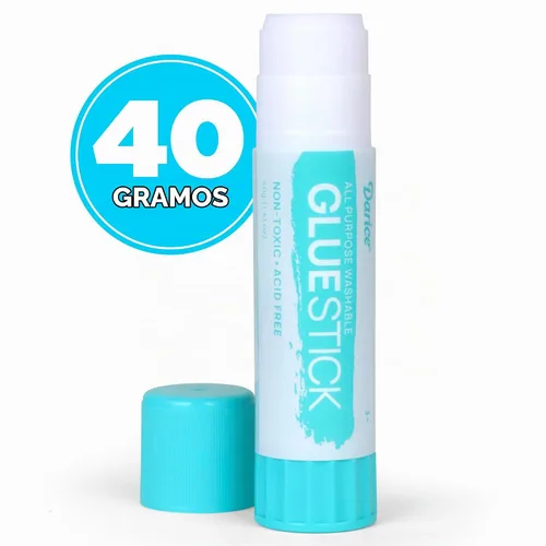 Vista 7 de Darice Barras de pegamento jumbo, 1.4 onzas (1.41 oz), pegamento escolar lavable multiusos para manualidades, papel y tela, secado transparente, sin